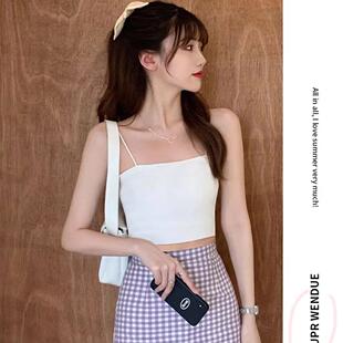 无袖 蕾丝边吊带夏季 内搭性感内搭打底 新款 春夏小吊带背心女士夏季