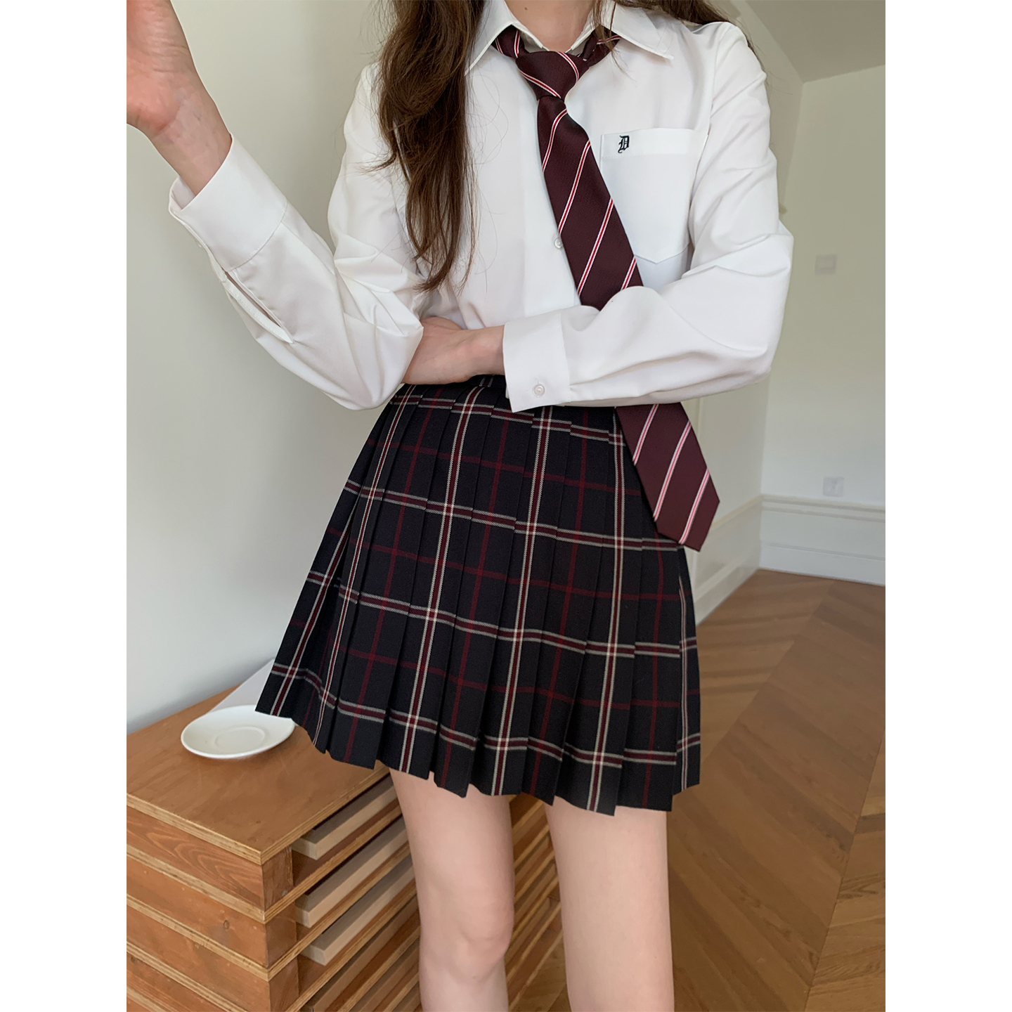 东京岁时记原创正版学院风半身裙