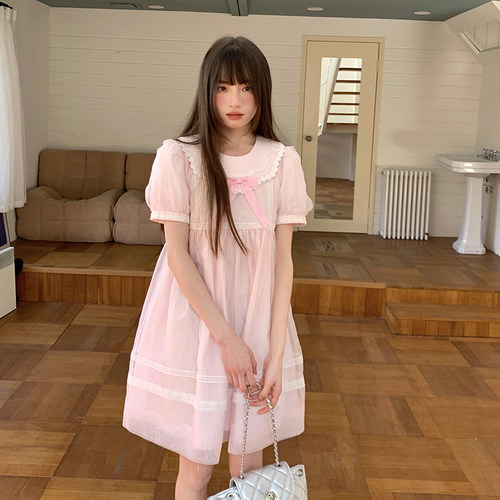 东京岁时记jk粉色连衣裙可爱公主