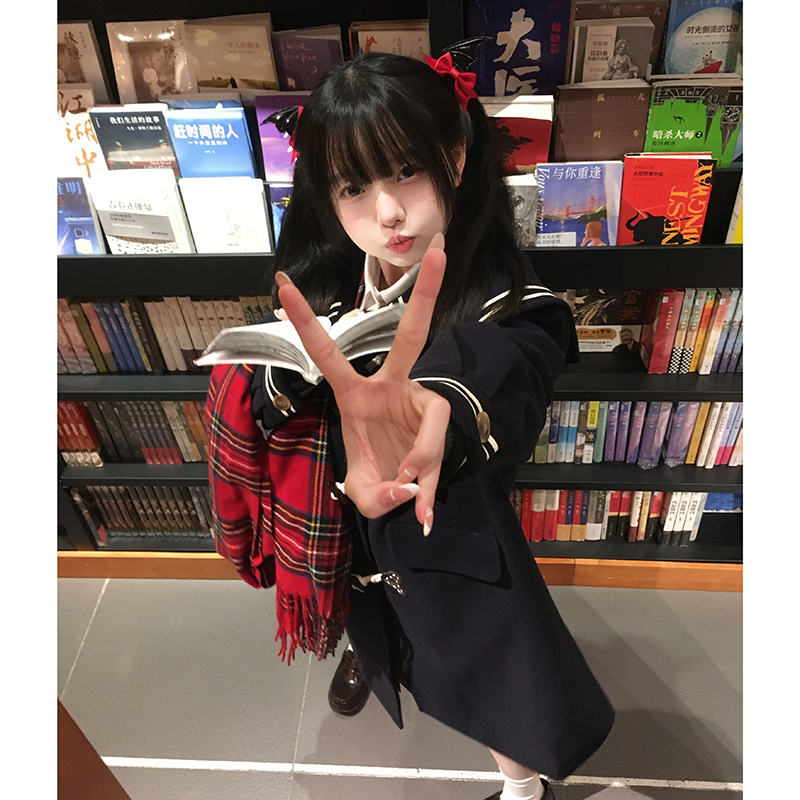 海军领保暖夹棉大衣熊熊出没