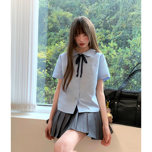 jk衬衫短袖日系制服学院风
