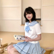 东京岁时记jk原创设计日系清新海军风水手服女夏小个子学院风制服