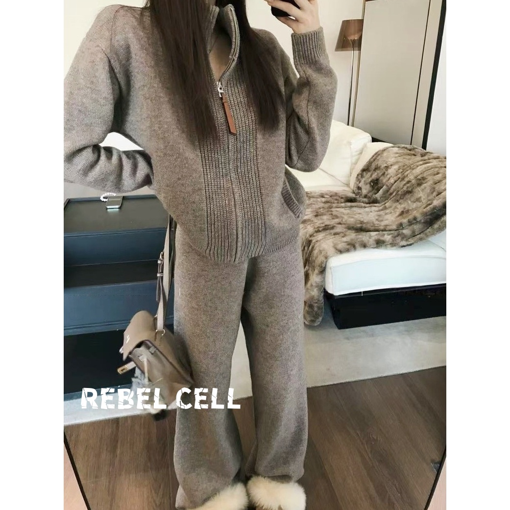 软糯高级感毛衣套装秋