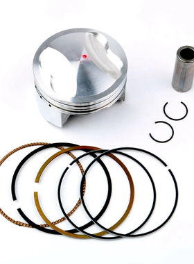 适用摩托车63mm4气门活塞环GY6 125cc150cc改200cc152QMI 157QMJ