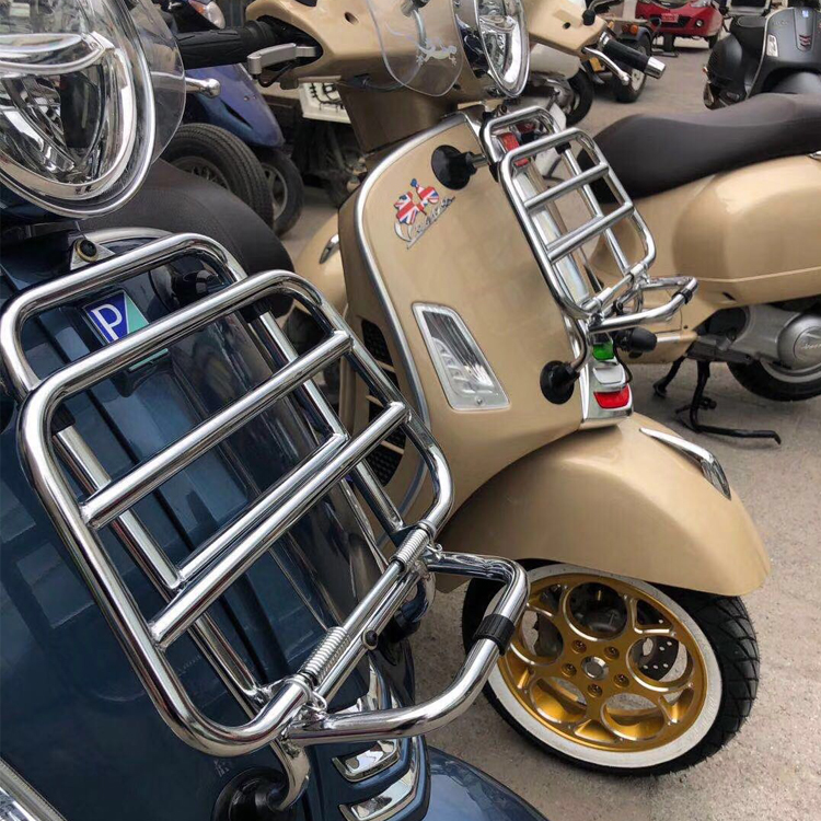 VespaGTS春天冲刺150前书包架