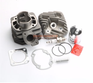 适用本田DIO18期50改装 35期配件小龟中缸化油器套缸 气缸70缸体28