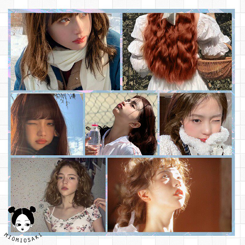 miomiosaki金棕系调和型染膏亚麻色色灰生活色系暖茶补色上色染发