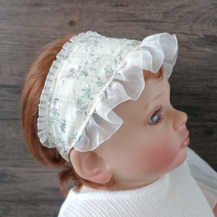 婴儿帽子春秋女宝宝护囟门帽护脑门公主新生婴幼儿胎帽