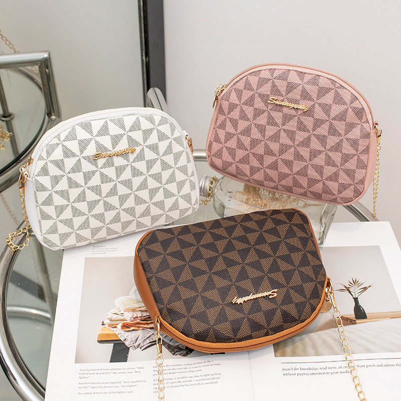 女包时尚印花贝壳包2023新款时尚撞色单肩包女包零钱个性斜挎包包,箱包皮具/热销女包/男包,通用款女包,淘宝优惠券,粉丝福利购,淘宝优惠卷