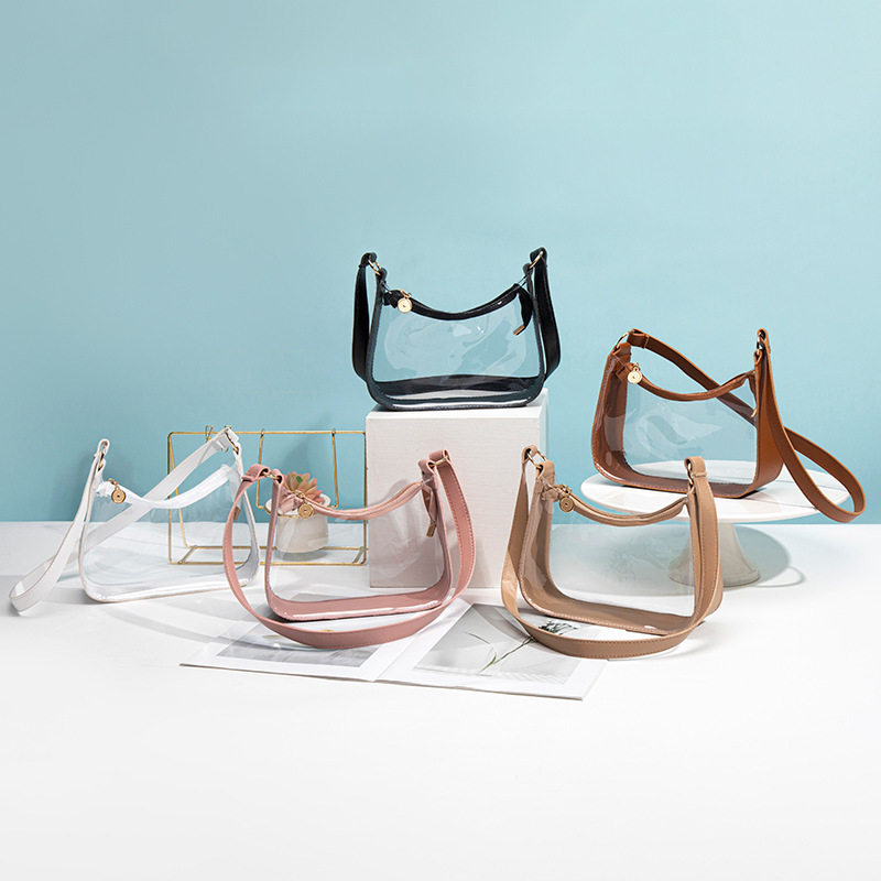广州女包包bags透明化妆包 2023新款时尚百搭ins风单肩斜挎包,运动包/户外包/配件,挎包/拎包/休闲包,淘宝优惠券,粉丝福利购,淘宝优惠卷