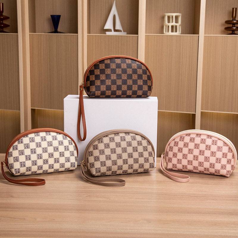 包包2023秋季新款复古格子印花贝壳包休闲时尚女士棋盘格手提包,运动包/户外包/配件,挎包/拎包/休闲包,淘宝优惠券,粉丝福利购,淘宝优惠卷