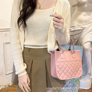 跨境绣花单肩女包Women bags时尚百搭斜跨包PU料手机收纳手提包