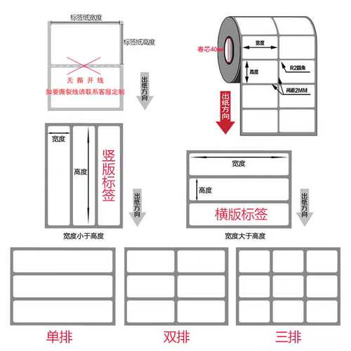 打印铜版纸不干胶
