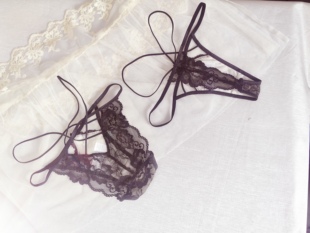 日单原单刺绣蕾丝性感女士内裤