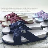 男士 越南拖鞋 厚底软底天然橡胶防滑户外休闲情侣凉拖鞋 家用耐磨