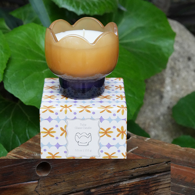 PADDYWAX新品郁⾦⾹花形⾹薰蜡烛礼盒装家居氛围礼物持久薰香香氛
