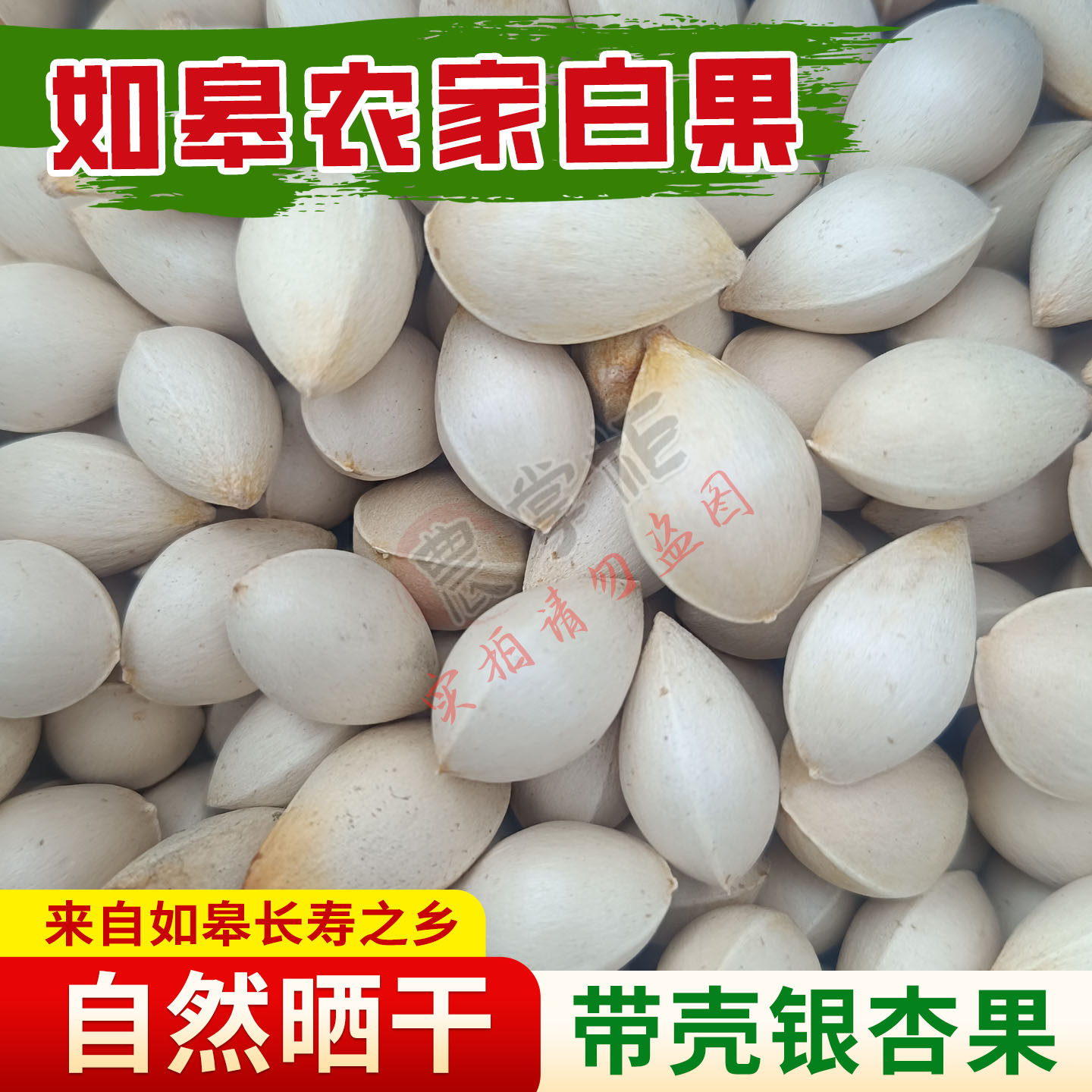 2025农家银杏果带壳自然然晒干白果如皋农家新鲜银杏果带壳白果
