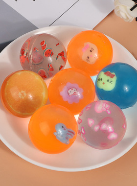 特大号弹力球1号龙珠60号45号2实心橡胶球玩具弹跳球儿童户外运动