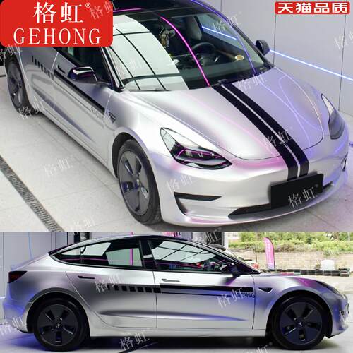 适用于特斯拉Model3车贴