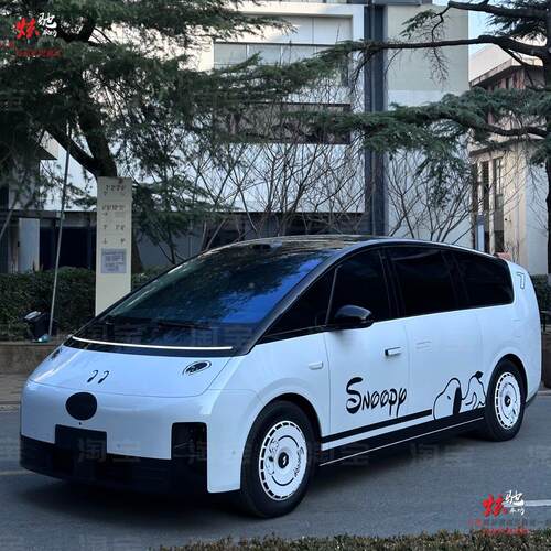 理想i8I6史努比车贴拉花