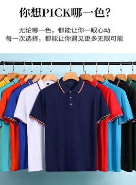 昆明工作服定制t恤印字logo男女企业团体厂服广告POLO衫工装短袖
