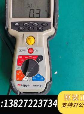 绝缘测试仪兆欧表接地电阻测试仪 MEGGER MIT481
