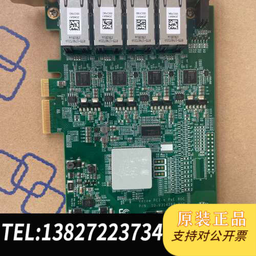 全新原装Vecow/超恩科技 POE-1004 网卡 PCI-E P