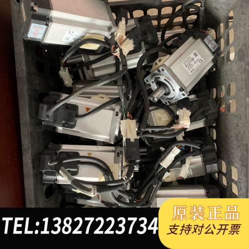 拆机禾川伺服电机SV-X3MH040A-B2LN,带刹