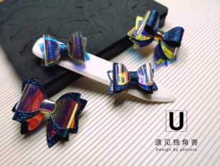 A0024 jollysky ins欧美公主蝴蝶发饰Sizzix模板 系列 经典