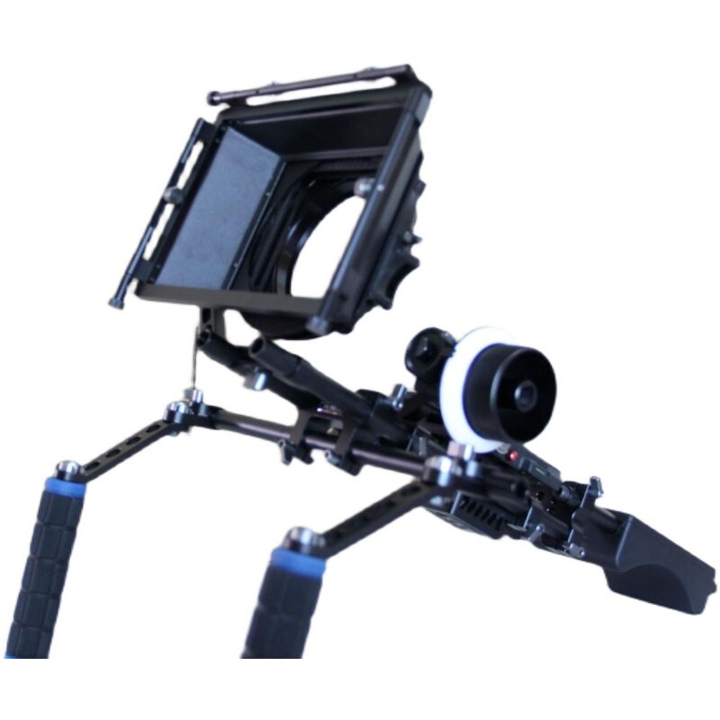 5D6D等摄影跟焦器遮光斗跟焦器肩托架导轨兔笼捷特MH631快装板等