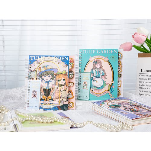 伊莎儿纸面记事隔页分类彩页