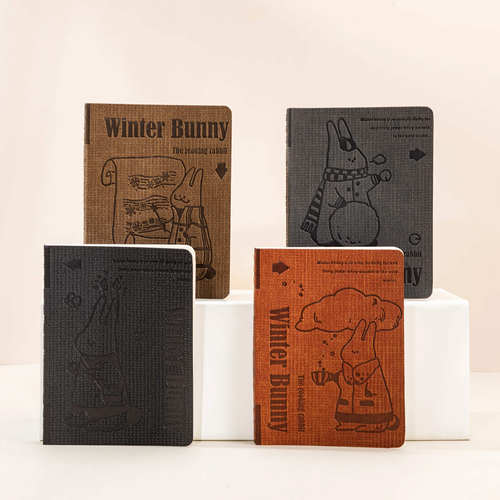 伊莎儿64K兔子派对压印笔记本