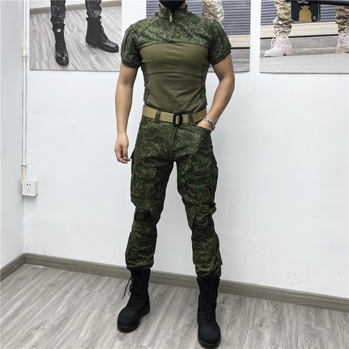 户外战术耐磨工装迷彩服套装