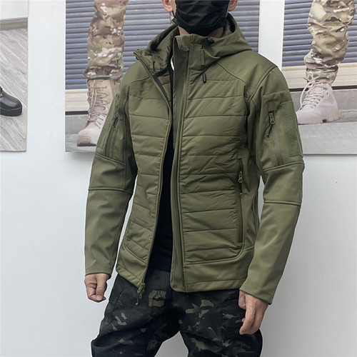 春秋轻便保暖棉服户外冲锋衣