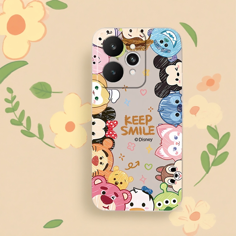 Realme15T/14/13/12/11卡通TPUins风可爱小清新文字全包保护防摔新款个性肤感手机套男创意高级女防滑文艺时