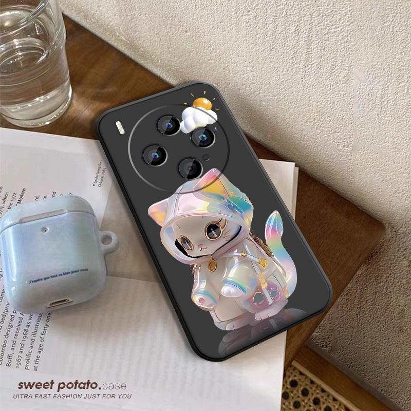 vivoX300 X全系列 新款硅胶 TPU手机壳防摔好看 X50Pro+ 时尚个性 X70Pro 亲肤透气雅致 ins风男女款吸睛亮眼