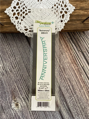 Die-Versions *切割模板/刀模 #DVB-011 Anniversary 周年纪念日