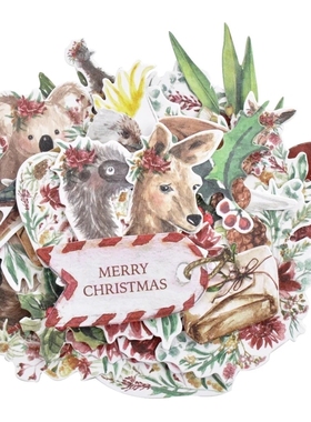 KaiserCraft *卡纸配件 #CT971 Under The Gum Leaves 圣诞系列