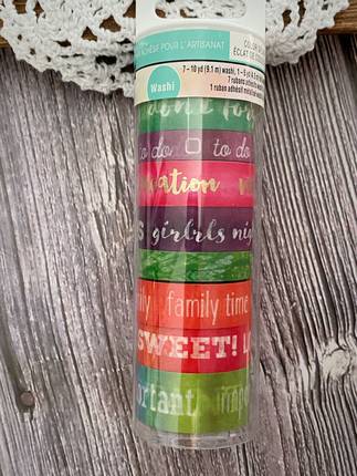 特价 Recollections *桶装纸胶带/手帐 #501862 Color Splash