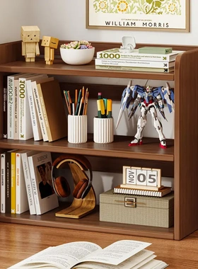 Desktop book shelf storage rack Multi layer bookshelf书架