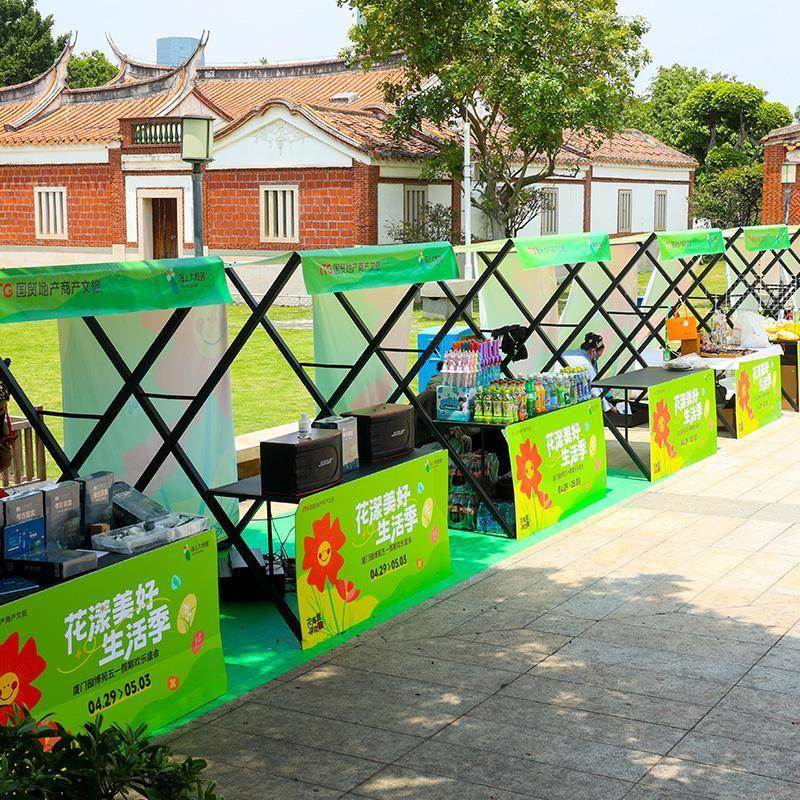 市夜摆地摊无品牌\/架可移摆动宣传桌市集商展示架促销台摊架户外