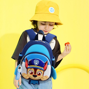 汪汪队儿童书包幼儿园宝宝男孩大班轻便可爱双肩包外出春游小背包