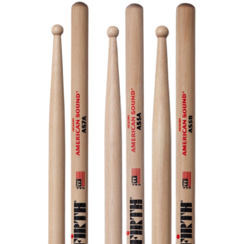 新美产进口Vic Firth as5a7a5b胡桃木小军鼓圆头鼓棒鼓槌鼓槌销