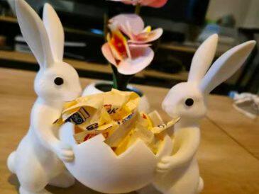 3D打印糖果架兔子收纳筐复活节3D打印/定制