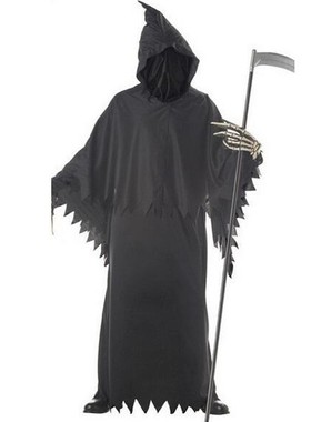 万圣节cospaly舞会服装成人男恶魔镰刀鬼衣死神衣服吸血鬼披风