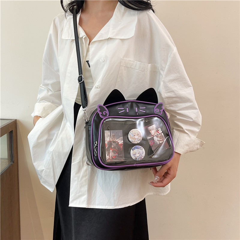 潮流娃包二次元小食量斜挎包