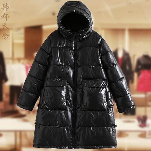 超大码中长款羽绒棉棉衣棉服胖mm