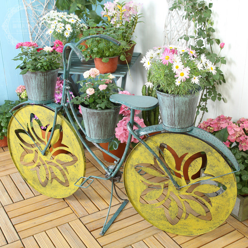 美式鄉村複古鐵藝彩色大自行車擺件 咖啡館花園店鋪櫥窗裝飾擺設在類目 家居飾品, 擺件中 - 來自Buy2taobao.com提供專業的淘寶代購服務