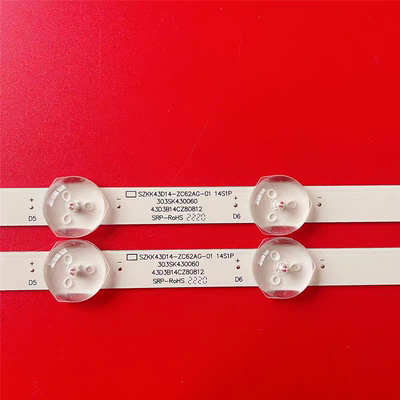 适用LED43K2000A LED43S2A F43Y D43A灯条SZKK43D14-ZC62AG-01