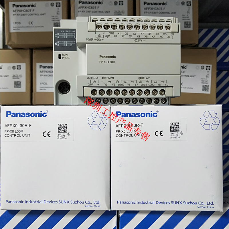 全新panasonic*PLC AFPX0L30R/FP-XOL30R/AFPXOL30R/FP-X0L30R